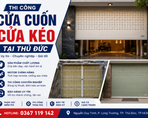 Thi Công Cửa Cuốn Cửa Kéo Tại Thủ Đức 