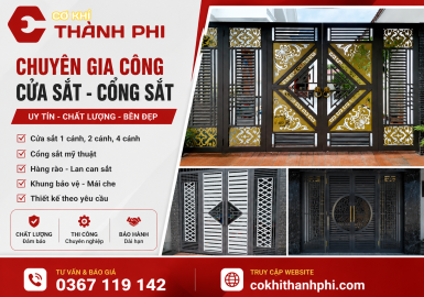 Làm cửa sắt tại Quận 9